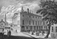 Federal Hall, Steel engraving after Tiebout