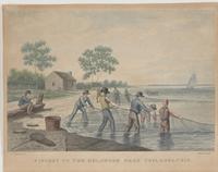 Fishery (shad) on the Delaware